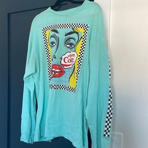 Cherry coke long sleeve shirt